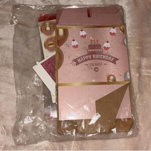 Pink Gold Birthday Gift Box Set